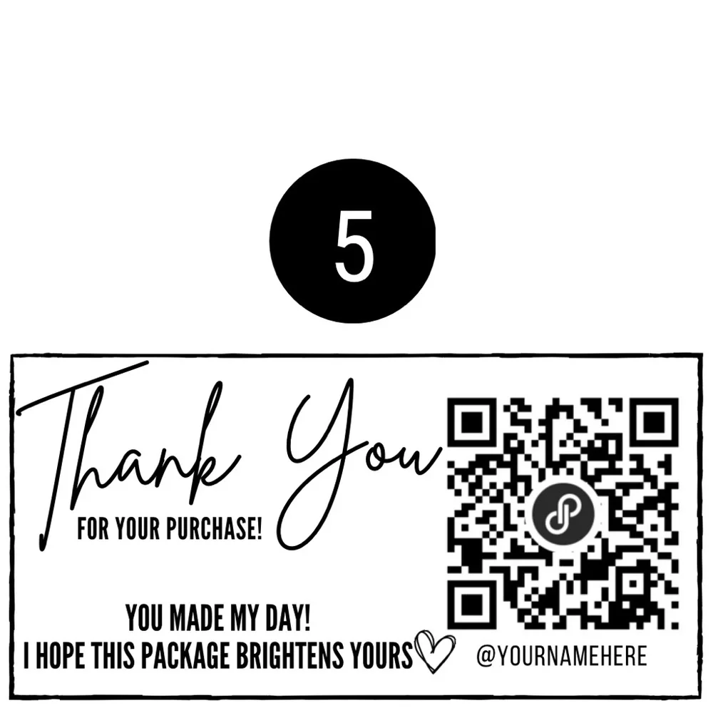 QR CODE Seller Reseller Stickers Bundle - Picture 3 of 4